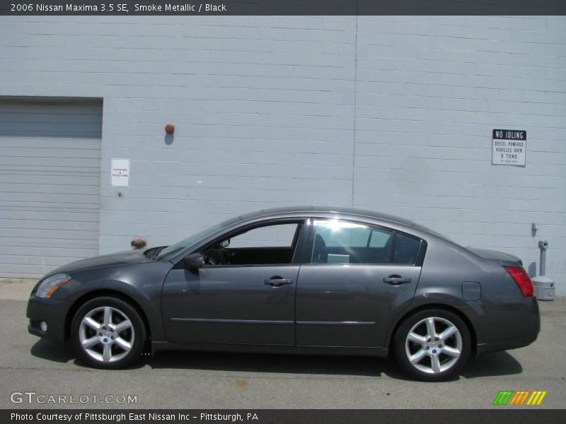 Smoke Metallic / Black 2006 Nissan Maxima 3.5 SE