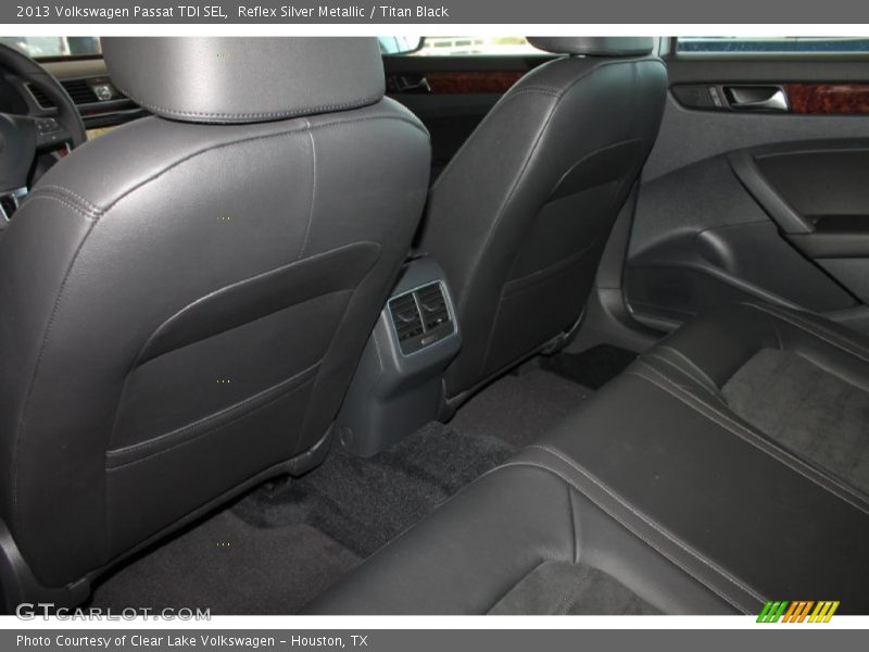 Reflex Silver Metallic / Titan Black 2013 Volkswagen Passat TDI SEL
