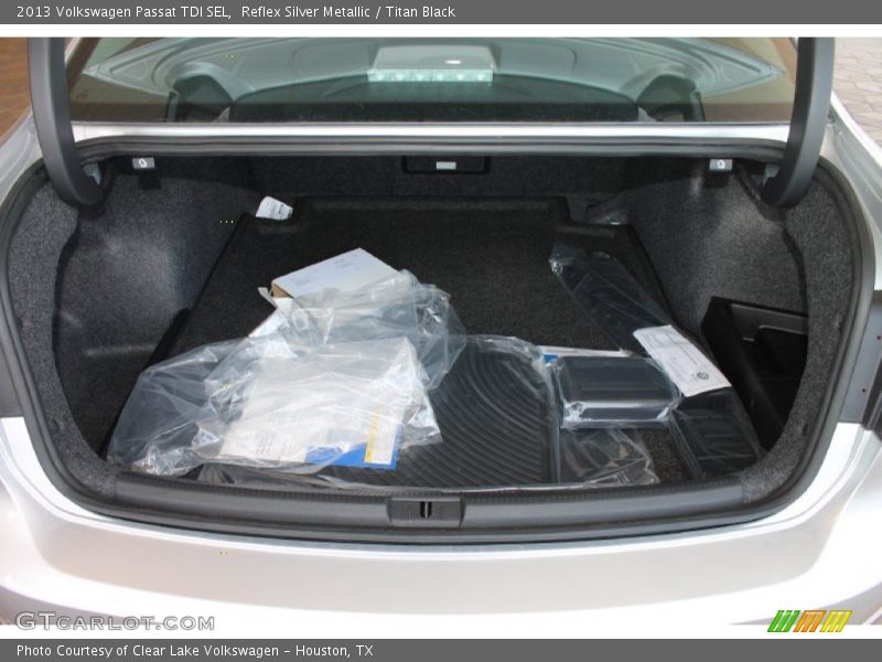 Reflex Silver Metallic / Titan Black 2013 Volkswagen Passat TDI SEL