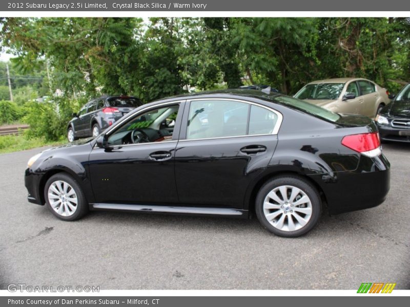 Crystal Black Silica / Warm Ivory 2012 Subaru Legacy 2.5i Limited