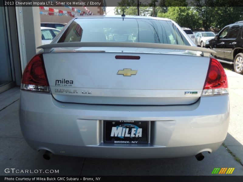 Silver Ice Metallic / Ebony 2013 Chevrolet Impala LTZ