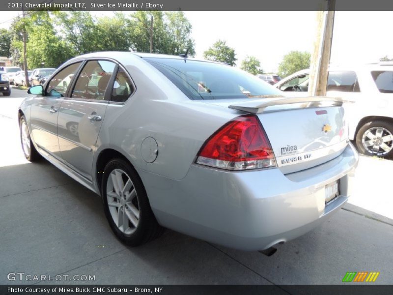 Silver Ice Metallic / Ebony 2013 Chevrolet Impala LTZ