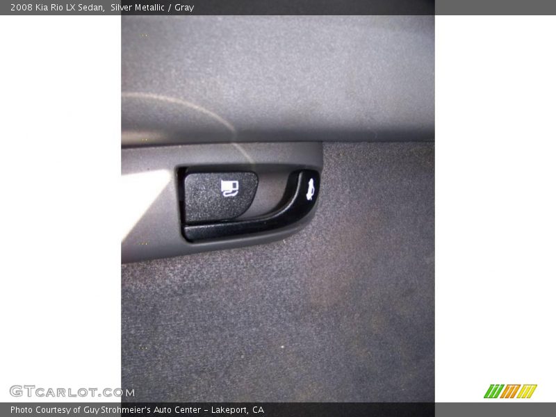 Silver Metallic / Gray 2008 Kia Rio LX Sedan