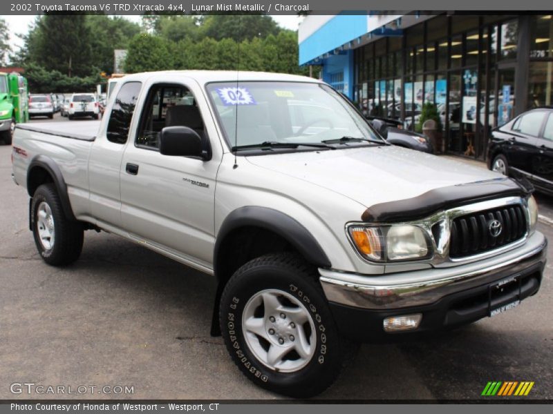 Lunar Mist Metallic / Charcoal 2002 Toyota Tacoma V6 TRD Xtracab 4x4