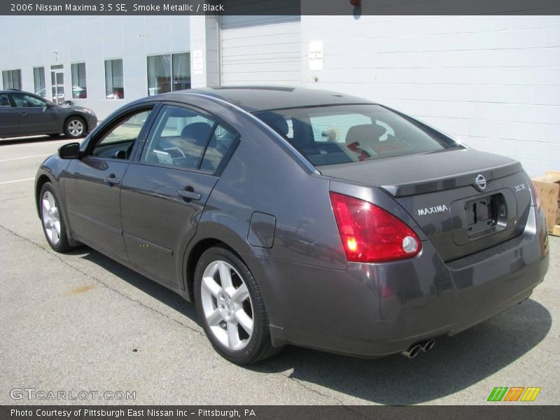 Smoke Metallic / Black 2006 Nissan Maxima 3.5 SE