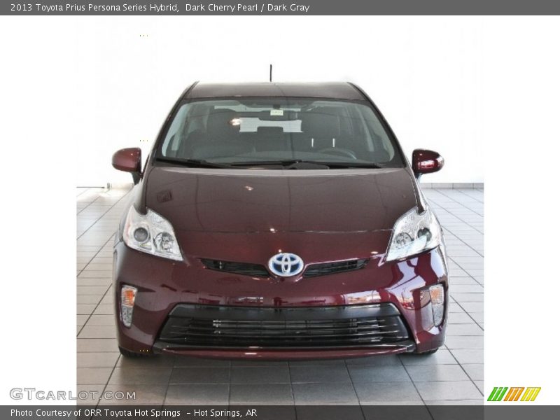 Dark Cherry Pearl / Dark Gray 2013 Toyota Prius Persona Series Hybrid