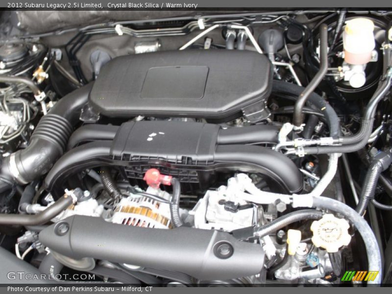 Crystal Black Silica / Warm Ivory 2012 Subaru Legacy 2.5i Limited