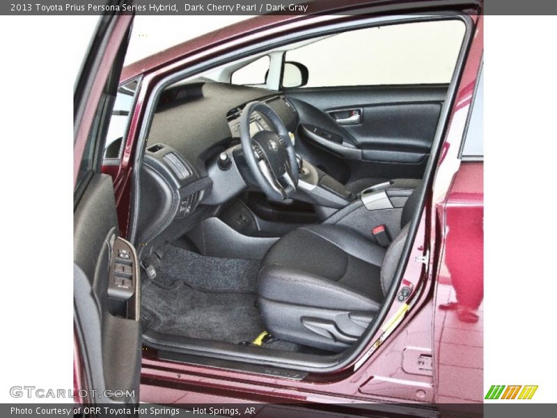 Dark Cherry Pearl / Dark Gray 2013 Toyota Prius Persona Series Hybrid