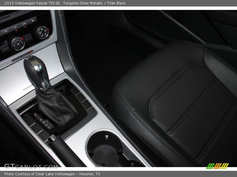 Tungsten Silver Metallic / Titan Black 2013 Volkswagen Passat TDI SE