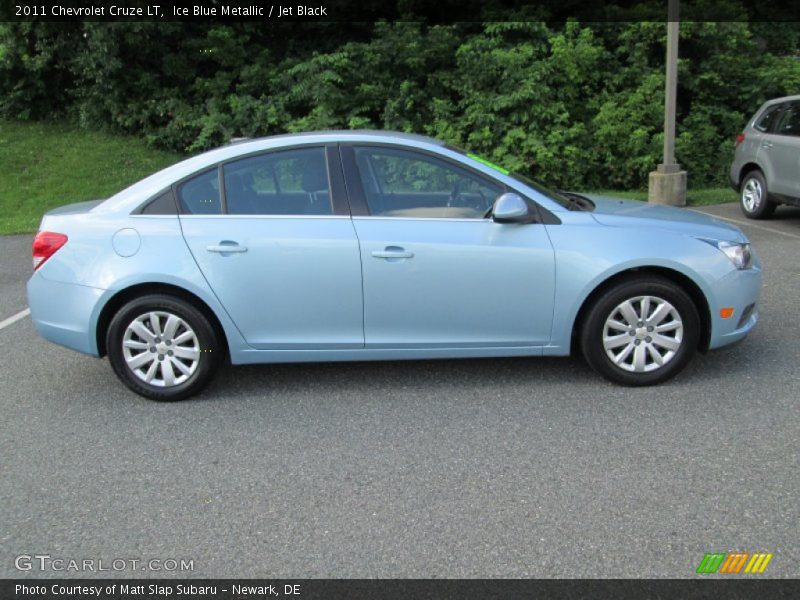 Ice Blue Metallic / Jet Black 2011 Chevrolet Cruze LT