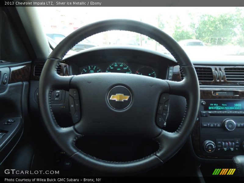 Silver Ice Metallic / Ebony 2013 Chevrolet Impala LTZ