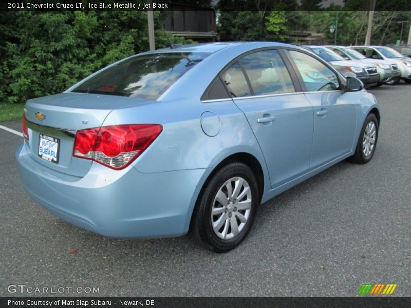 Ice Blue Metallic / Jet Black 2011 Chevrolet Cruze LT