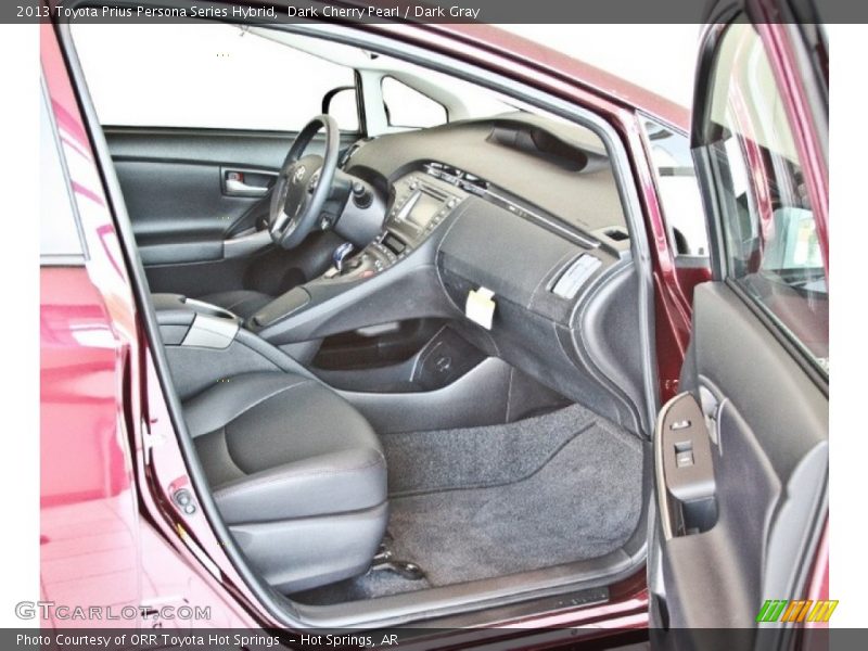 Dark Cherry Pearl / Dark Gray 2013 Toyota Prius Persona Series Hybrid