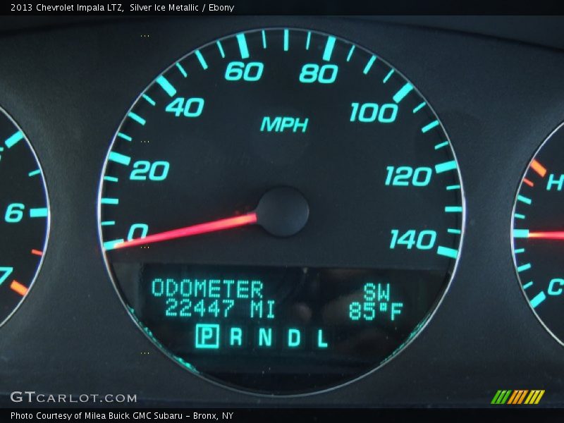 Silver Ice Metallic / Ebony 2013 Chevrolet Impala LTZ