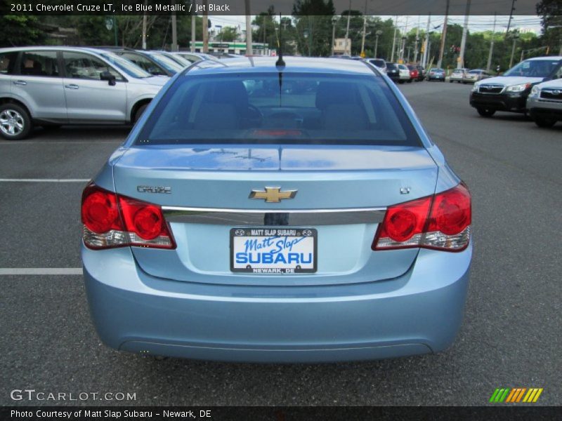Ice Blue Metallic / Jet Black 2011 Chevrolet Cruze LT