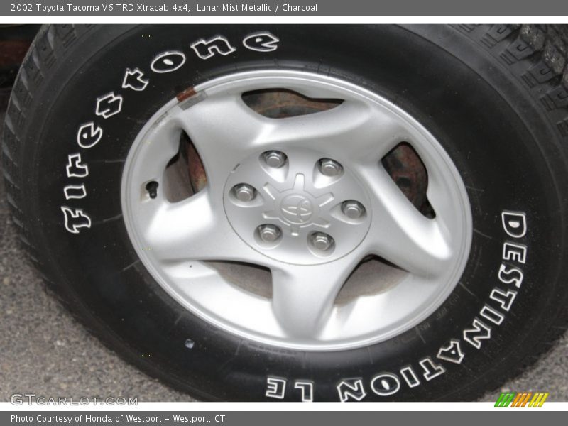 Lunar Mist Metallic / Charcoal 2002 Toyota Tacoma V6 TRD Xtracab 4x4