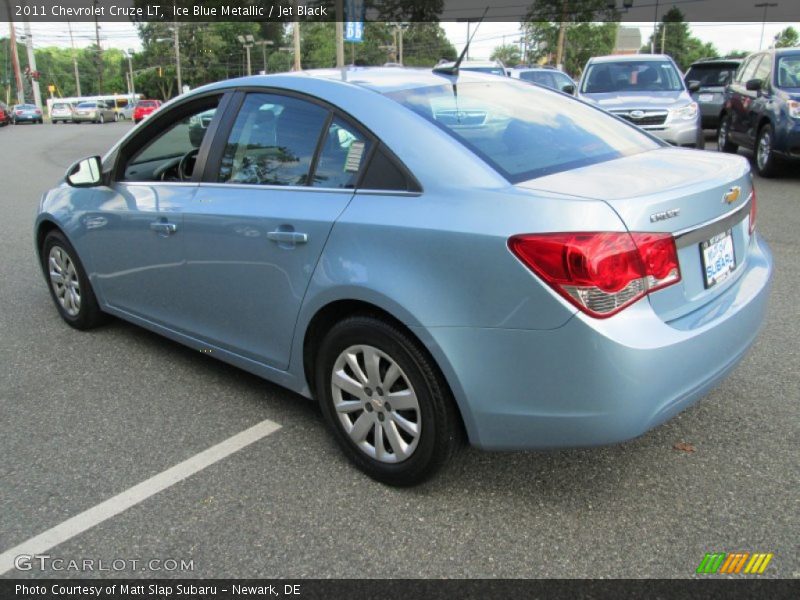 Ice Blue Metallic / Jet Black 2011 Chevrolet Cruze LT