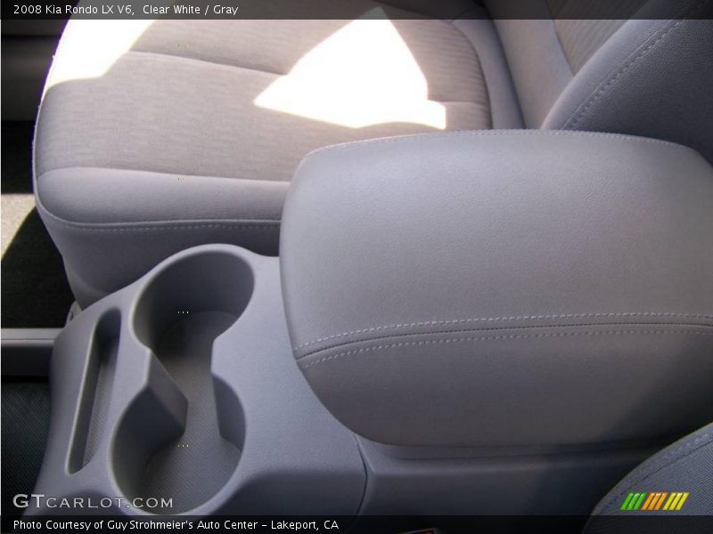 Clear White / Gray 2008 Kia Rondo LX V6