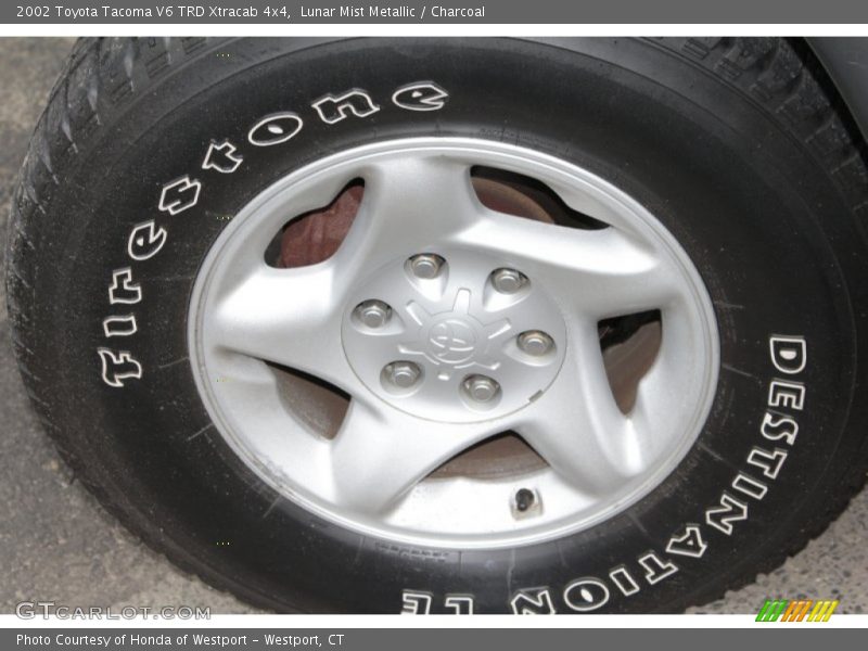 Lunar Mist Metallic / Charcoal 2002 Toyota Tacoma V6 TRD Xtracab 4x4