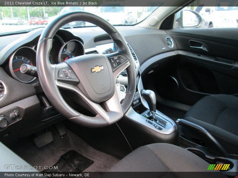 Ice Blue Metallic / Jet Black 2011 Chevrolet Cruze LT