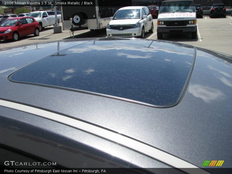 Smoke Metallic / Black 2006 Nissan Maxima 3.5 SE