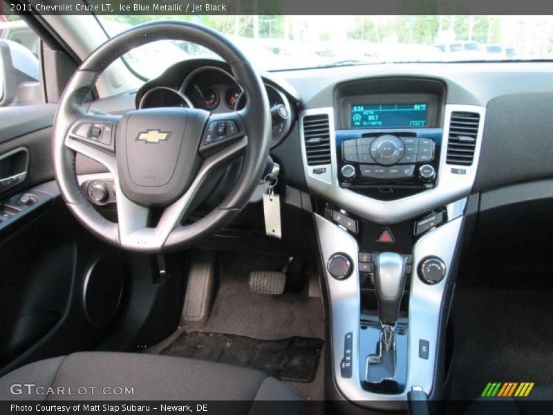 Ice Blue Metallic / Jet Black 2011 Chevrolet Cruze LT