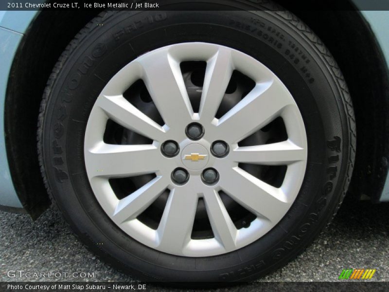 Ice Blue Metallic / Jet Black 2011 Chevrolet Cruze LT