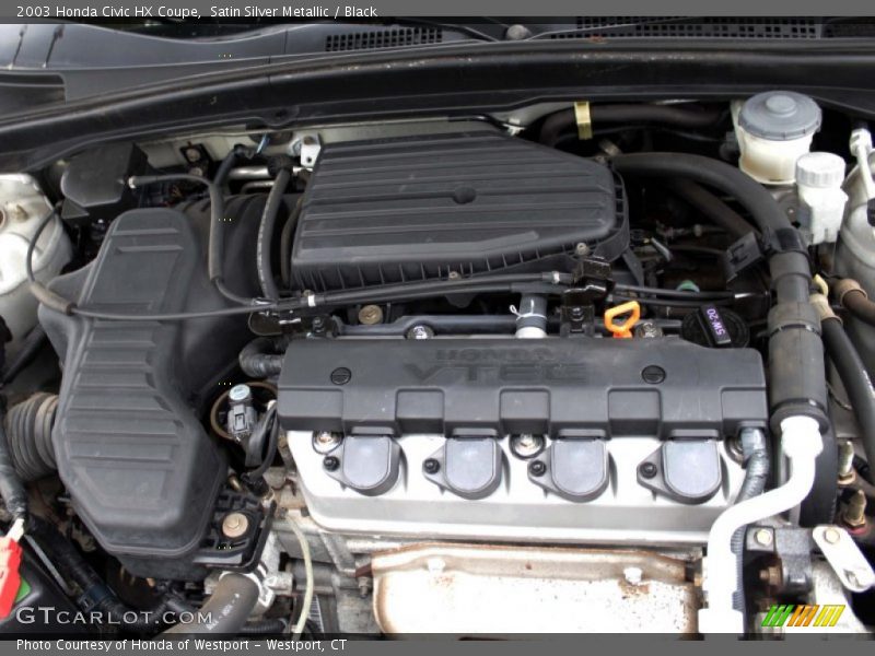  2003 Civic HX Coupe Engine - 1.7 Liter SOHC 16V VTEC 4 Cylinder