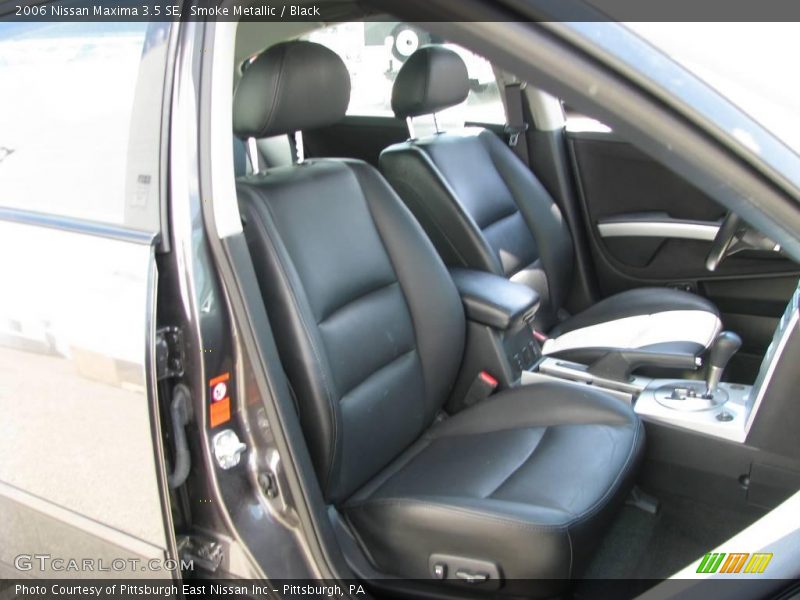 Smoke Metallic / Black 2006 Nissan Maxima 3.5 SE