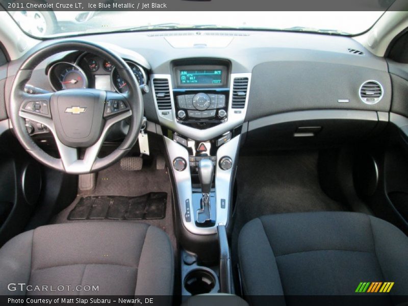 Ice Blue Metallic / Jet Black 2011 Chevrolet Cruze LT