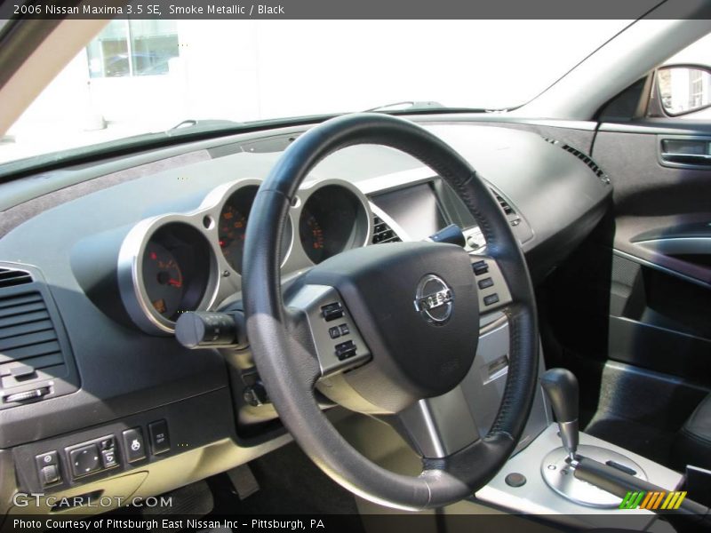 Smoke Metallic / Black 2006 Nissan Maxima 3.5 SE