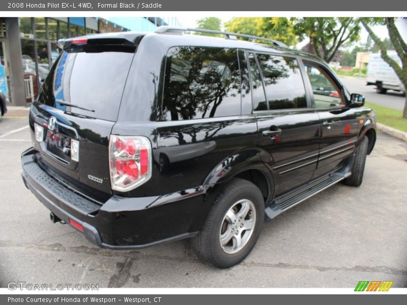 Formal Black / Saddle 2008 Honda Pilot EX-L 4WD