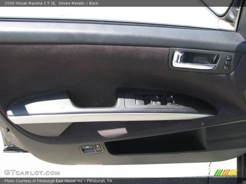 Smoke Metallic / Black 2006 Nissan Maxima 3.5 SE