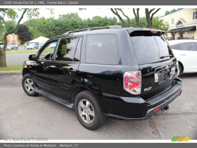 Formal Black / Saddle 2008 Honda Pilot EX-L 4WD