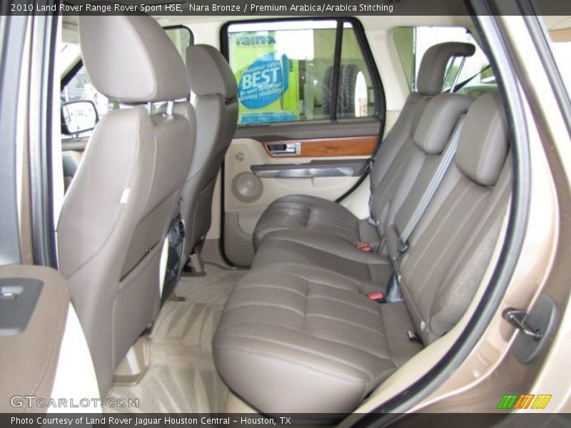 Rear Seat of 2010 Range Rover Sport HSE