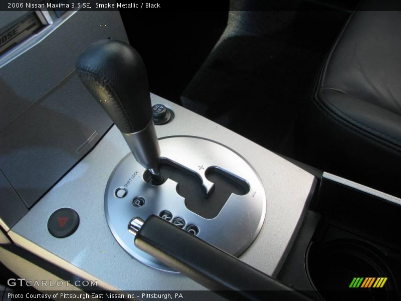 Smoke Metallic / Black 2006 Nissan Maxima 3.5 SE