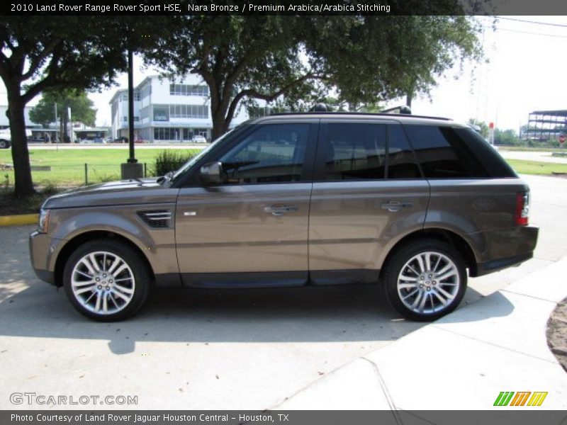  2010 Range Rover Sport HSE Nara Bronze