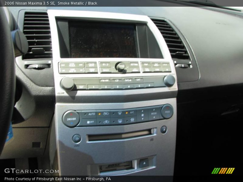 Smoke Metallic / Black 2006 Nissan Maxima 3.5 SE