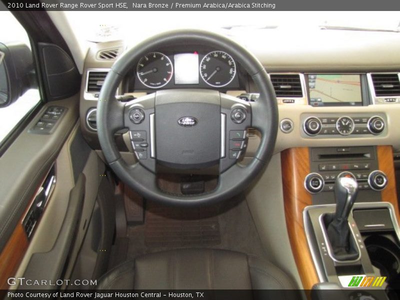 Dashboard of 2010 Range Rover Sport HSE