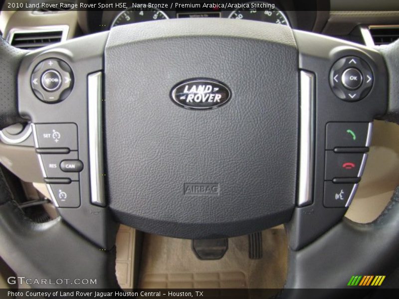 Controls of 2010 Range Rover Sport HSE