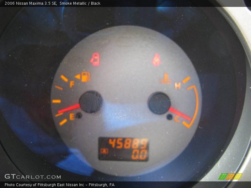 Smoke Metallic / Black 2006 Nissan Maxima 3.5 SE