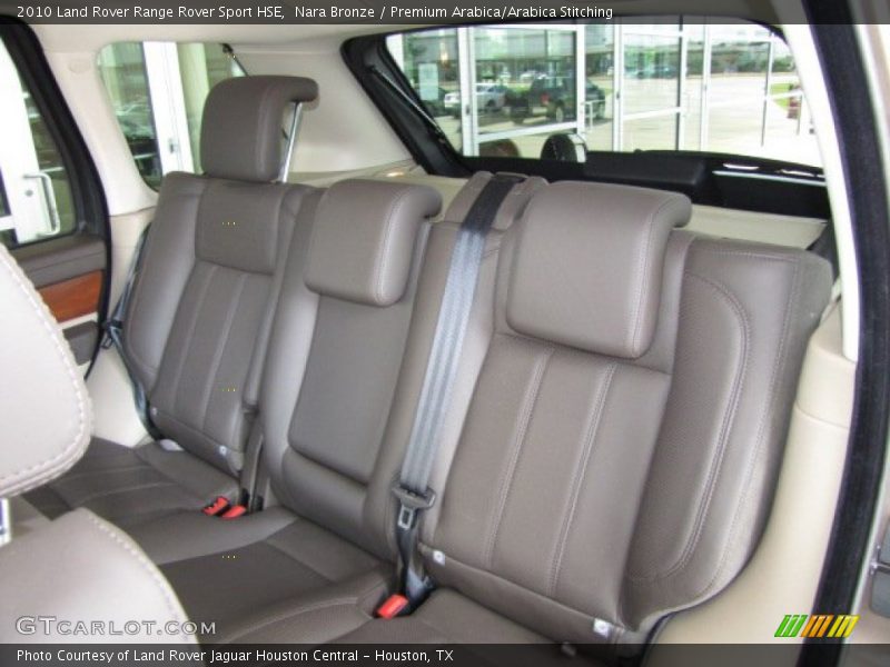 Rear Seat of 2010 Range Rover Sport HSE