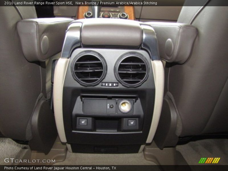Controls of 2010 Range Rover Sport HSE