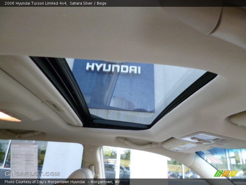 Sahara Silver / Beige 2006 Hyundai Tucson Limited 4x4