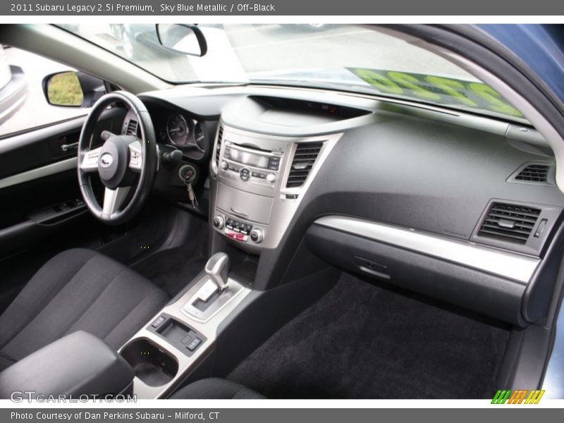 Sky Blue Metallic / Off-Black 2011 Subaru Legacy 2.5i Premium