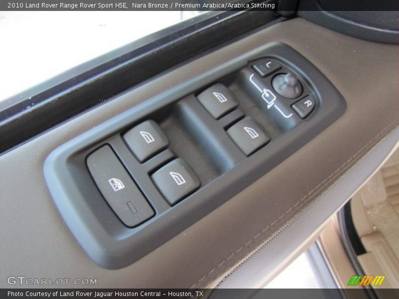 Controls of 2010 Range Rover Sport HSE