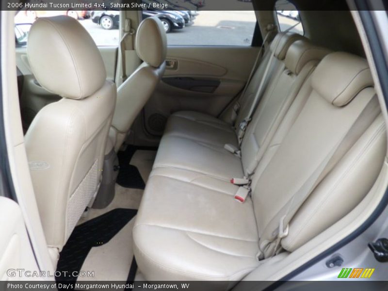 Sahara Silver / Beige 2006 Hyundai Tucson Limited 4x4