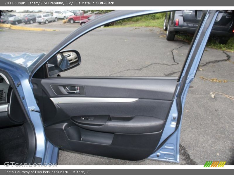 Sky Blue Metallic / Off-Black 2011 Subaru Legacy 2.5i Premium