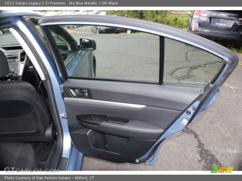 Sky Blue Metallic / Off-Black 2011 Subaru Legacy 2.5i Premium