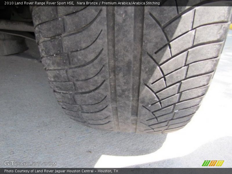 Nara Bronze / Premium Arabica/Arabica Stitching 2010 Land Rover Range Rover Sport HSE